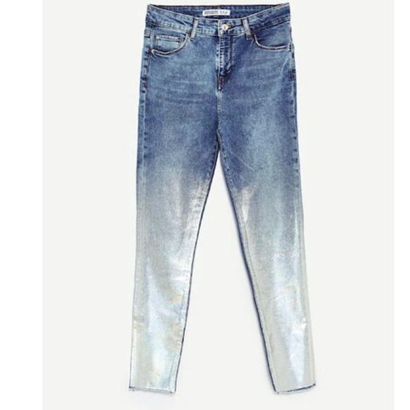 COPY - Zara Iridescent Holographic Trafaluc Denimwear - Picture 3 of 8